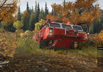 БАЗ 5921 для ПИРАТКИверсия 1.0 для SnowRunner