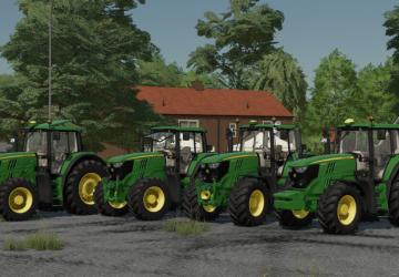 John Deere 6170Mверсия 1.0.0.1 для Farming Simulator 2022