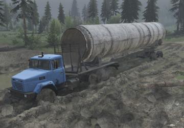 КрАЗ-7140версия 1.0 для SpinTires (v03.03.16)