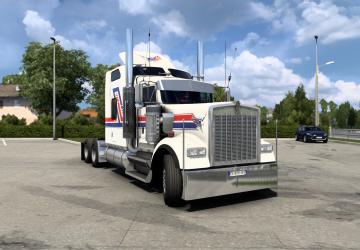 GTM Kenworth W900Bверсия 1.4 для Euro Truck Simulator 2 (v1.49.x)