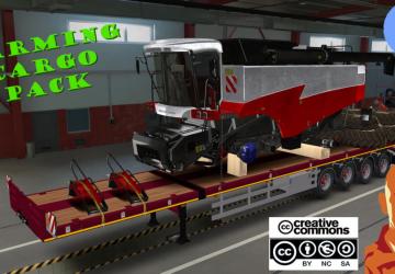 Doll 4 Axis Fledbed & Farming cargo packv1.0.1 для Euro Truck Simulator 2 (v1.49.x)