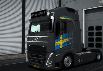 Volvo FH5 2021версия 1.5.1 для Euro Truck Simulator 2 (v1.49.x)