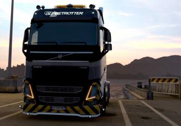 Front amber position lights Volvo 2012версия 1.3 для Euro Truck Simulator 2 (v1.46.x, - 1.49.x)