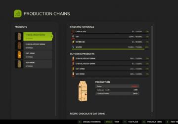 Drink Productionверсия 1.0.0.1 для Farming Simulator 2025