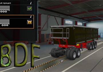 Dolly BDF PRO Versionверсия 1.2 для Euro Truck Simulator 2 (v1.49)