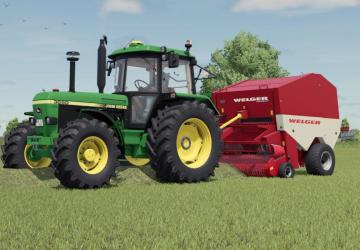 Welger round balerверсия 1.0.0.4 для Farming Simulator 2025