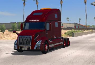 Volvo VNL 2018версия 1.20 для American Truck Simulator (v1.35.x)