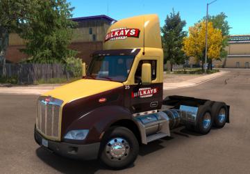 Скин «Bilkays» для Peterbilt 579версия 1.0 для American Truck Simulator (v1.32.x, - 1.35.x)