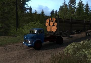 Mercedes-Benz L/LS 1111версия 1.0 для American Truck Simulator (v1.32.x, - 1.34.x)