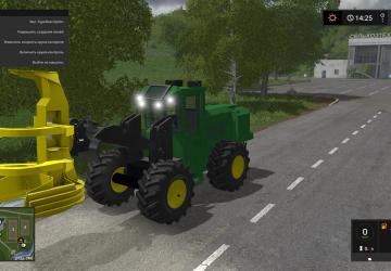 Wheel Feller Buncherверсия 1.0 для Farming Simulator 2017 (v1.5.3.1)