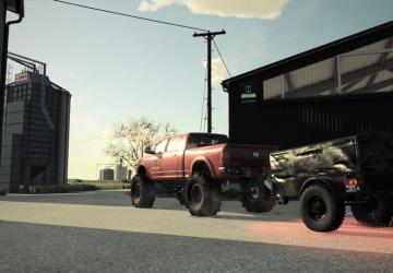 Military Utility Trailerверсия 1.0.0.0 для Farming Simulator 2022