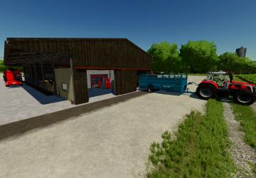 Old Wooden Barnверсия 1.0.0.0 для Farming Simulator 2022