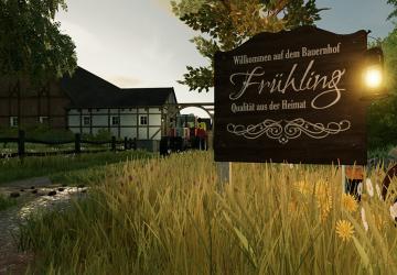 Карта «Frühling Map»версия 1.3.0.0 для Farming Simulator 2022