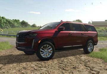2022 Cadillac Escaladeверсия 1.1.0.0 для Farming Simulator 2025