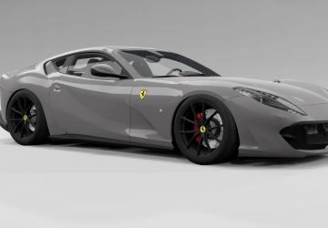 Ferrari 812 SuperFast remasterверсия Final для BeamNG.drive (v0.27.x)