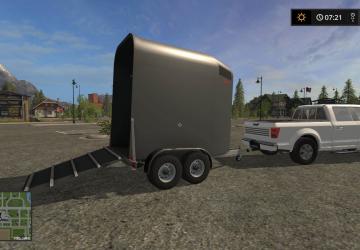 Fliegl Horse Trailerверсия 1.0.0.1 для Farming Simulator 2017 (v1.5.x)