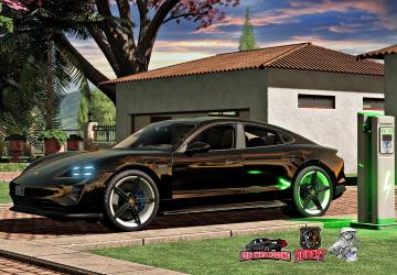 Porsche Taycan Turbo S Electric 2020версия 1.0.0.1 для Farming Simulator 2019 (v1.7.x)