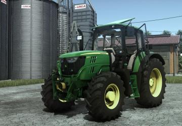 John Deere 6110M Seriesверсия 1.0.0.2 для Farming Simulator 2025