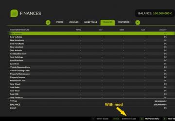 No Creditверсия 1.0.0.0 для Farming Simulator 2025