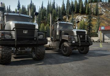 Caterpillar CT680версия 1.0.2 для SnowRunner (v4.8)