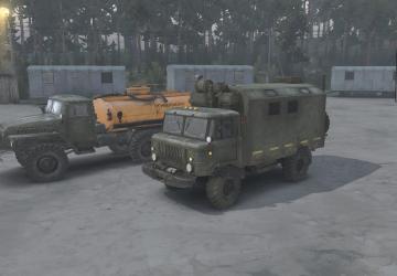 Аддоны из MudRunner на дефолтный транспортдля SpinTires (v03.03.16)