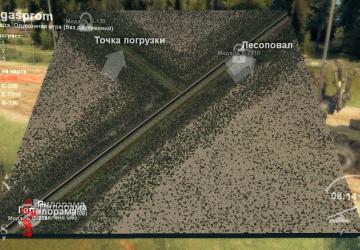 Карта «Газпром»версия 1.0 для SpinTires (v03.03.16)