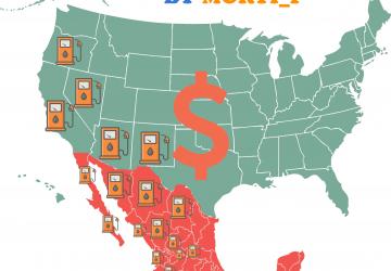 Real Diesel Prices by Morti_fверсия 03.05.19 для American Truck Simulator (v1.28.x, - 1.34.x)