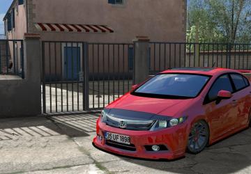 Honda Civic FB7версия 1.1 для American Truck Simulator (v1.33.x, 1.34.x)