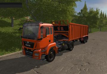 Man TG Gamling Editionверсия 1.0.0.1 для Farming Simulator 2017 (v1.5.3.1)