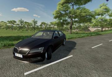 Skoda Superb - Reskin FRверсия 3.0.0.0 для Farming Simulator 2022