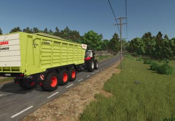 Claas CARGOS 750/760версия 1.0.0.0 для Farming Simulator 2025
