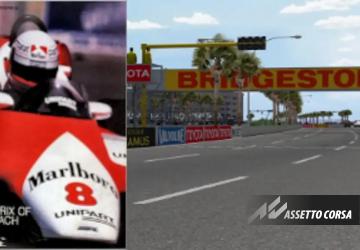 Long Beach 1983версия 1.0 для Assetto Corsa