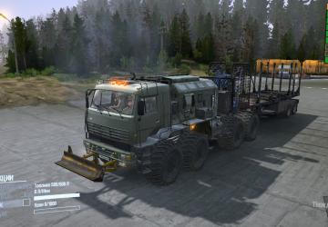 КамАЗ Полярник (переделка)версия 2.0 для Spintires: MudRunner (v12.10.20)