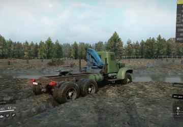 Kraz 255 With Addons And Tyresверсия 0.1.1 для SnowRunner