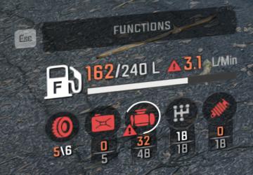 Hardcore Realistic Vehicle Healthверсия 1.2 для SnowRunner