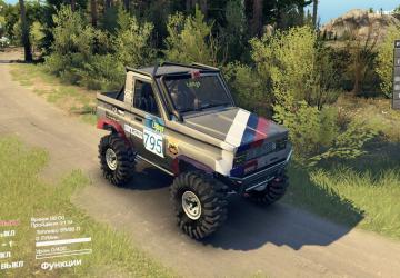 Toyota Land Cruiser 70версия 1.1 для SpinTires (v03.03.16)