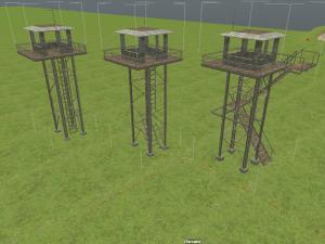 Четыре объекта для редактораверсия 0.1 для SpinTires (v03.03.16)