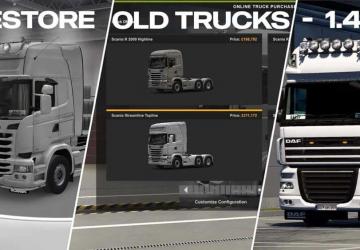 Restore Old Trucksверсия 1.0 для Euro Truck Simulator 2 (v1.49.x)