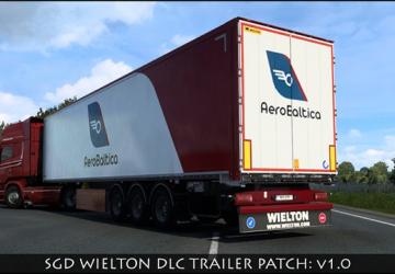SGD Wielton DLC Trailer Patchверсия 1.2 для Euro Truck Simulator 2 (v1.49.x)