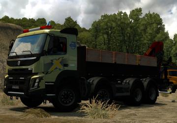 Volvo FMX Kipperверсия 2.1 для Euro Truck Simulator 2 (v1.48.x)