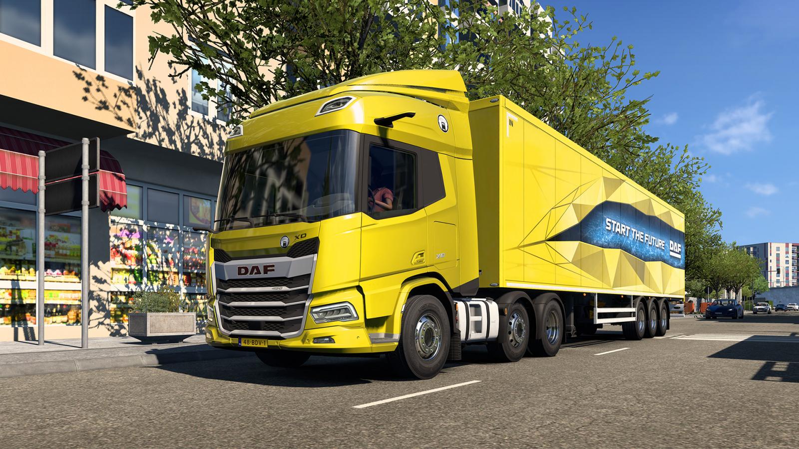 Состоялся релиз DAF XD в ETS 2