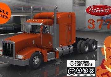 Peterbilt 377 Reworkedверсия 1.0 для American Truck Simulator (v1.32.x, - 1.34.x)