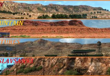 Улучшенные текстуры гор и холмовверсия 7.7 для American Truck Simulator (v1.32.x, - 1.38.x)