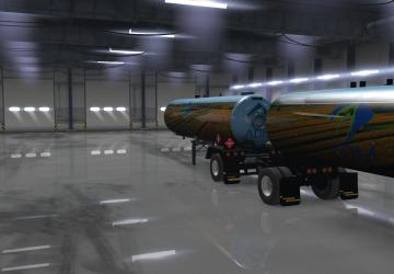 Ownable Propane Tankers Doubles & Single RMDv1.0 для American Truck Simulator (v1.32.x, - 1.34.x)
