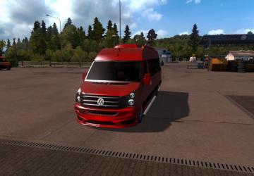 Volkswagen Crafter 2.5 TDIверсия 1.0 для American Truck Simulator (v1.32.x, - 1.34.x)