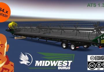 Midwest Durus Trailersверсия 1.1 для American Truck Simulator (v1.33.x, 1.34.x)