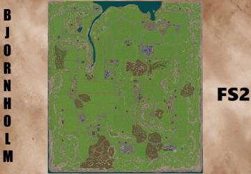 Карта «Bjornholm»версия 1.0.0.0 для Farming Simulator 2022