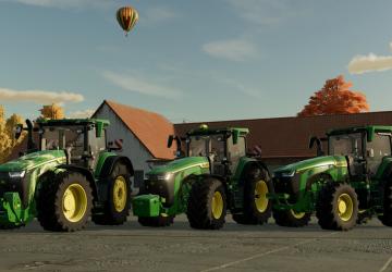 John Deere 8R Series 2020версия 1.0.0.1 для Farming Simulator 2022