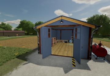 Small Workshop Garage And Gas Station For Your Farmv1.0.0.0 для Farming Simulator 2022