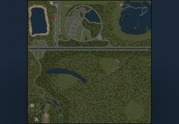 Карта «Лесной район 3»версия 1.3.5 для Spintires: MudRunner (v10.06.19)